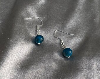 Blue Apatite Earrings