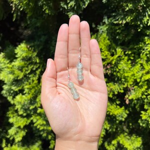 Fluorite Crystal Earrings