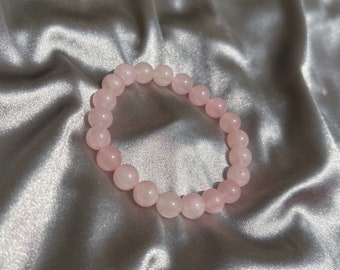 Rose Quartz Stretch Bracelet