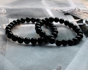 Black Onyx Stretch Bracelet