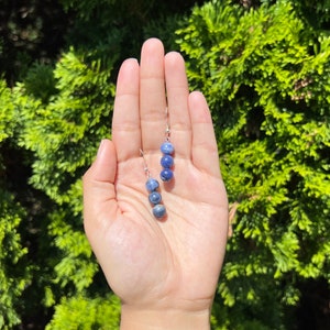 Sodalite Crystal Earrings
