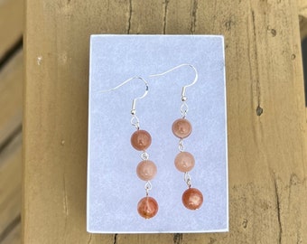 Sunstone Earrings