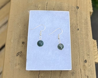 Moss Agate Earrings