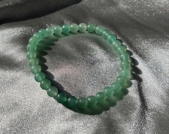 Green Aventurine Stretch Bracelet