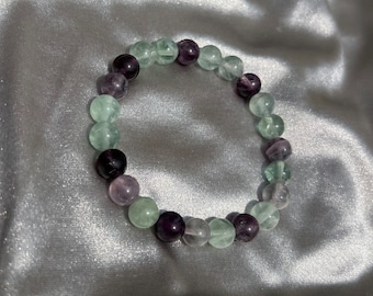 Fluorite Stretch Bracelet