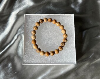 Picture Jasper Stretch Bracelet