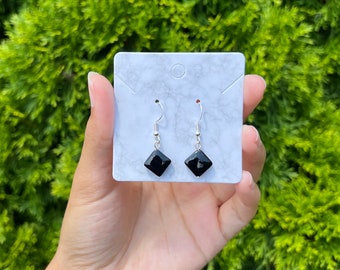 Black Onyx Earrings
