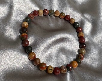 Picasso Jasper Crystal Bracelet