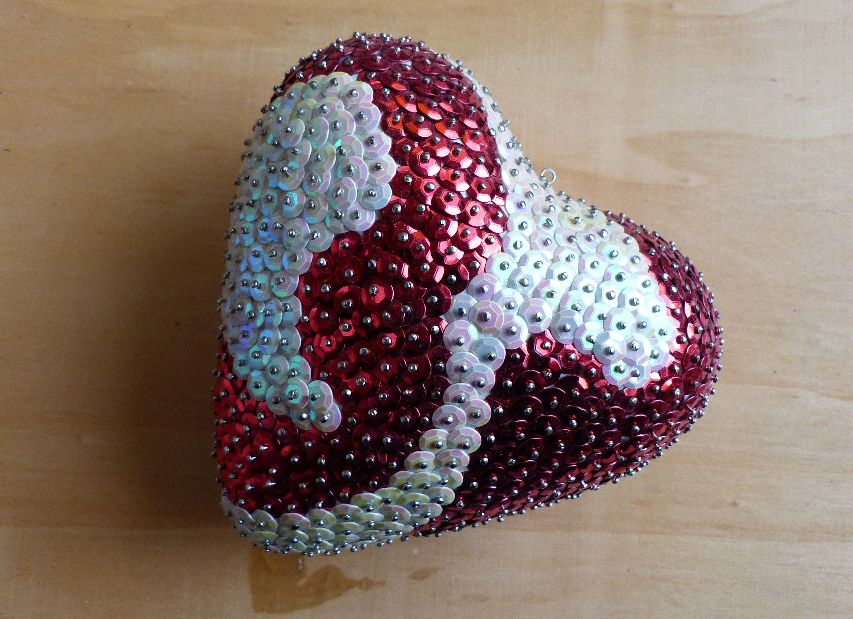 Boule de Noel Coeur