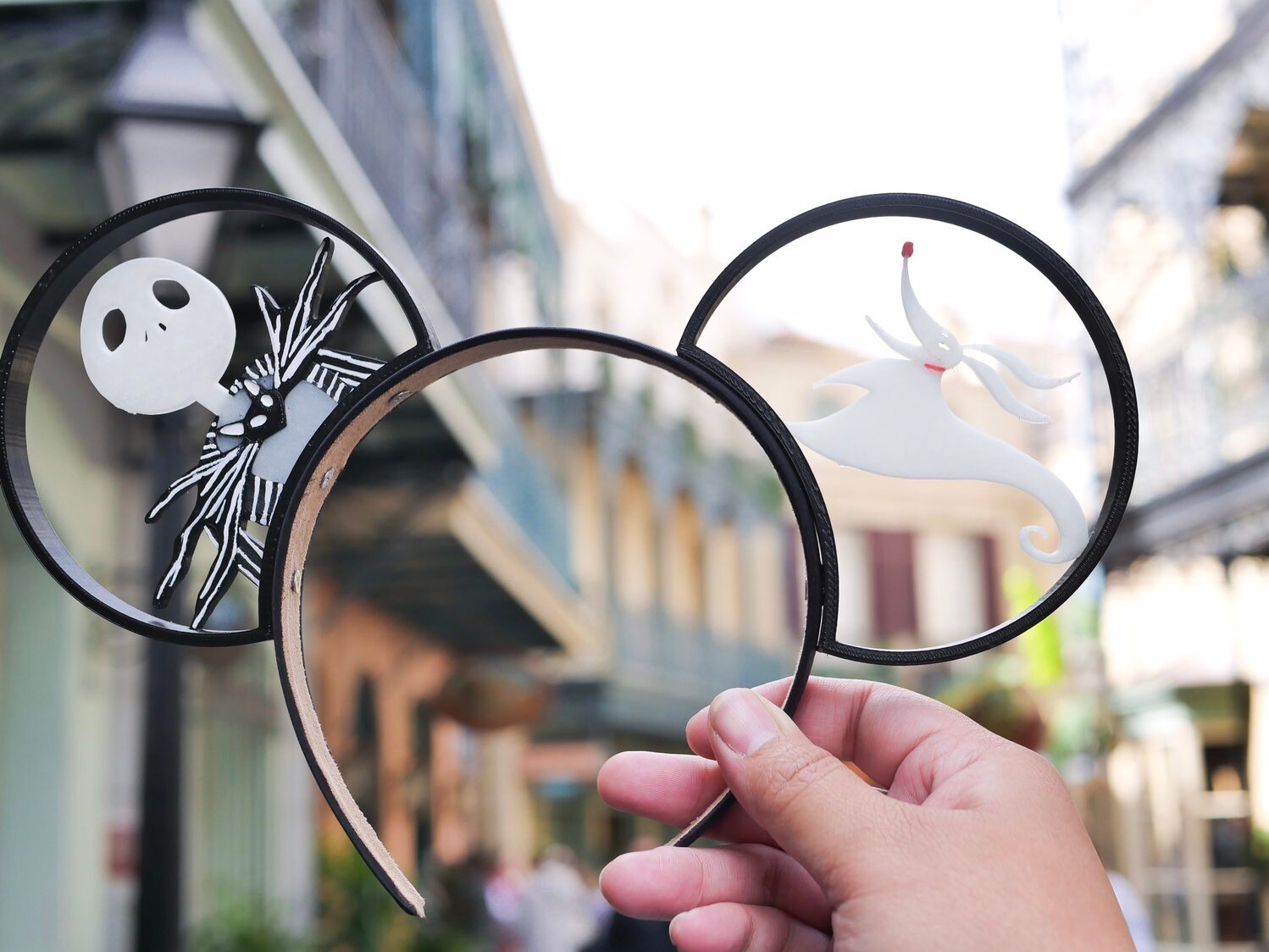 Jack Skellington and Zero 3D Ears Nightmare Before Christmas 