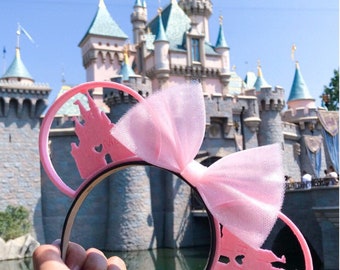 Millennial Pink 3D Mickey Ears