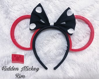 Hidden Mickey Rimmed 3D Ears (3D Pop Shop Original!)