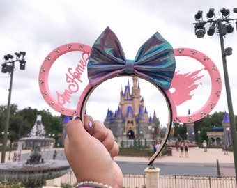 Home Iridescent Hidden Mickey Ears