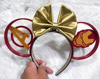 Iron Man Avengers 3D Mickey Ears