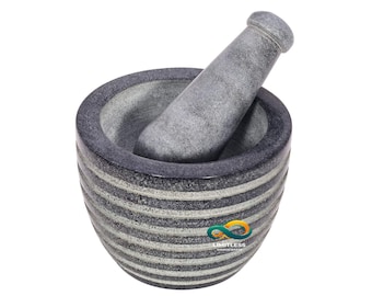 Soapstone Mortar and Pestle, 4 inch Spice Grinder, Kitchen Altar Tool