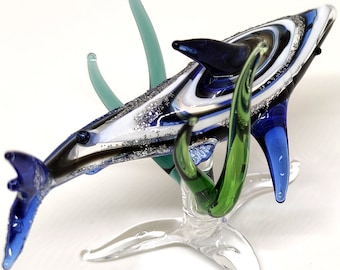 Shark Blown Glass Etsy