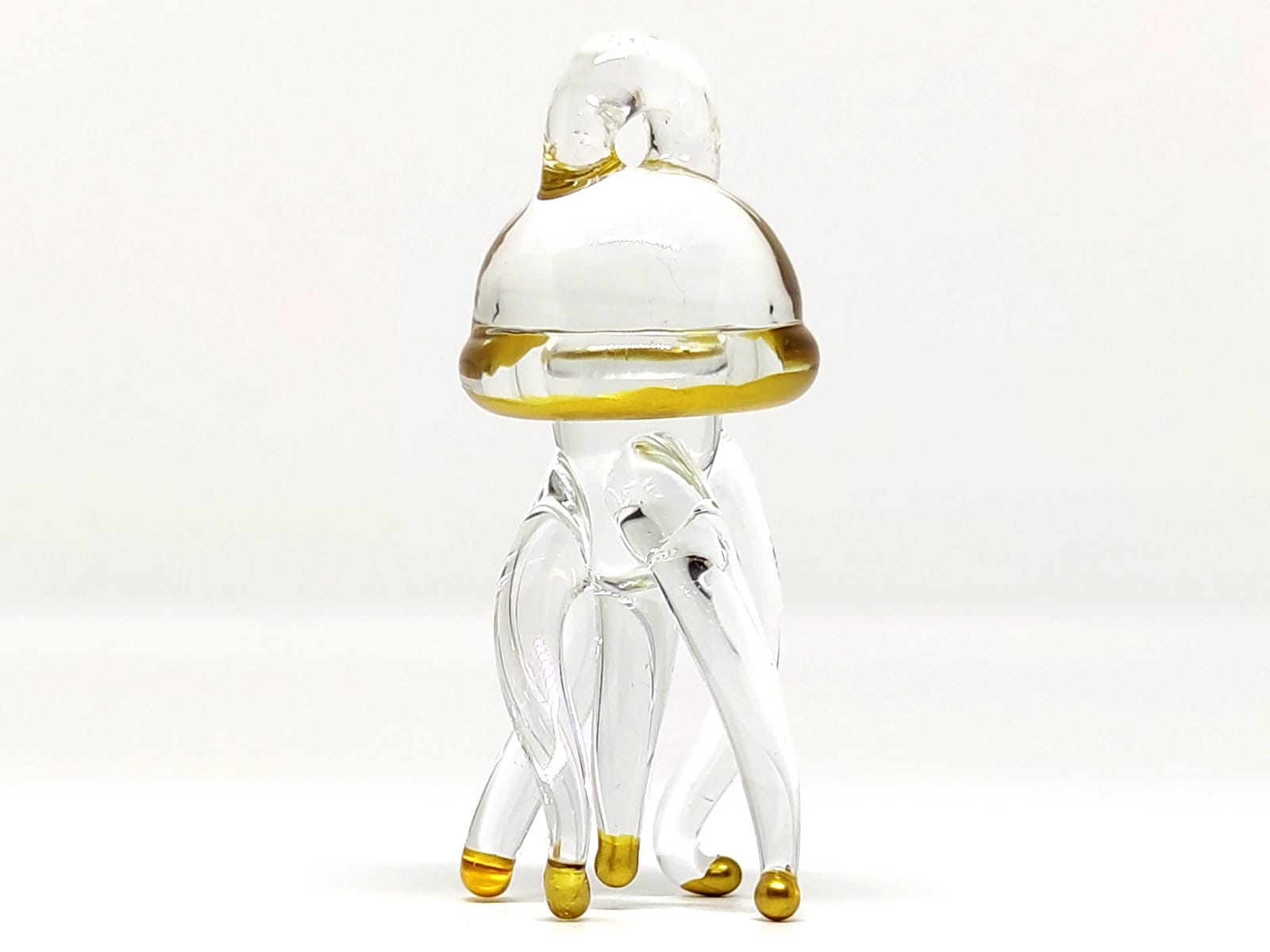 Jellyfish Miniature Figurines Animals Hand Blown Glass Art Sea ...