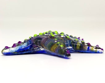 ヒトデ ミニチュア フィギュア 動物 手描き 吹きガラス アート