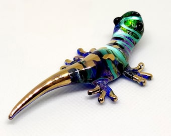 ヤモリ コナ ガラスの置物 - Etsy 日本