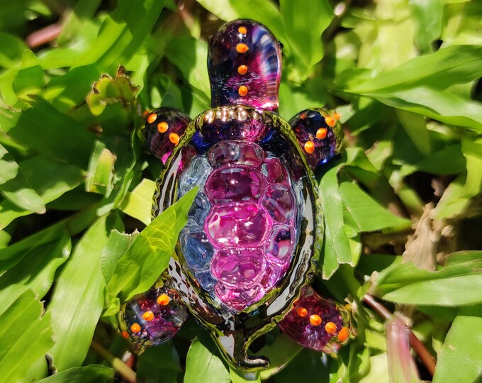 Gecko Miniatur Aus Mundgeblasenem Glas – Bunt, Handgemacht In Thailand, Deko Oder Sammlerstück