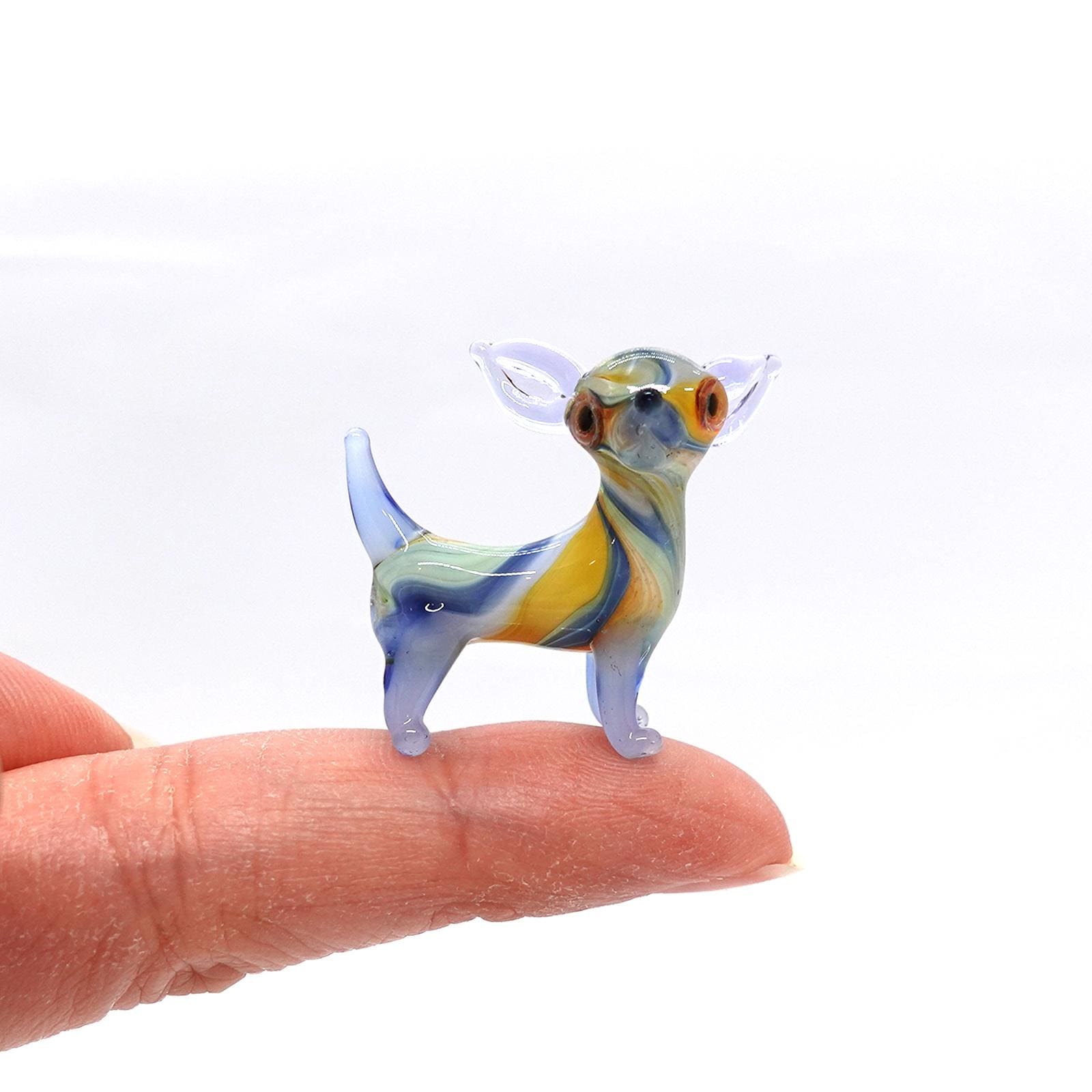Statuetta Chihuahua In Bronzo &ndash; Scultura Per Giardino E Casa &ndash; Grandezza Naturale, Patinata