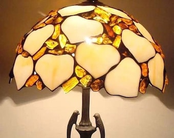 Tiffany Amber Lamp Baltic Amber 30 Cm 12 In - Etsy