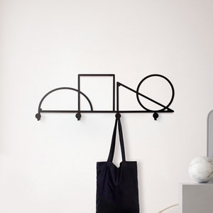 Modern Wall Hanger, Wall Hanger, Scandinavian Decor, modern Decorative Wall Hook, Coat Hook Hangers, Coat Rack Wall Mount