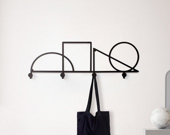 Modern Wall Hanger, Wall Hanger, Scandinavian Decor, modern Decorative Wall Hook, Coat Hook Hangers, Coat Rack Wall Mount