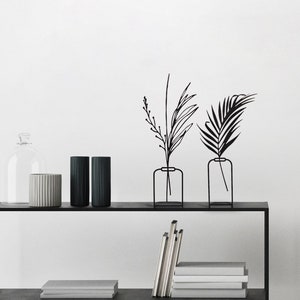 Modern vase decorative metal Vase in Minimalist scandinavian design choose your design image 1