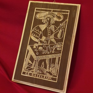 El Mago - Decoración de pared del Tarot de Marsella
