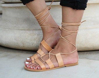 sandalias de Lydia Zapatos Zapatos para mujer Sandalias sandalias de anillo Sandalias sandalias griegas sandalias de mujer sandalias de cuero 