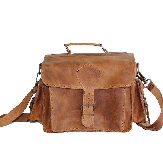 leather dslr bag