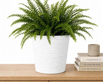 Recycled Round Indoor/Outdoor Flowerpots