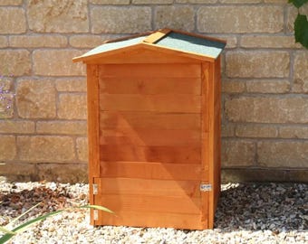 Wooden Beehive Compost Bin – 288L Outdoor Garden Composter, Eco Friendly Waste System