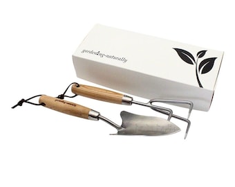 Garden Hand Tool Gift Sets Hand Cultivator & Transplanter