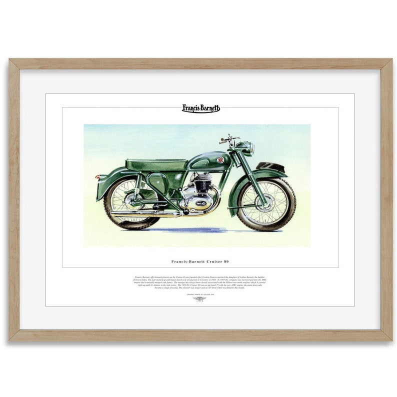 francis barnett cruiser 80 250cc motorcycle