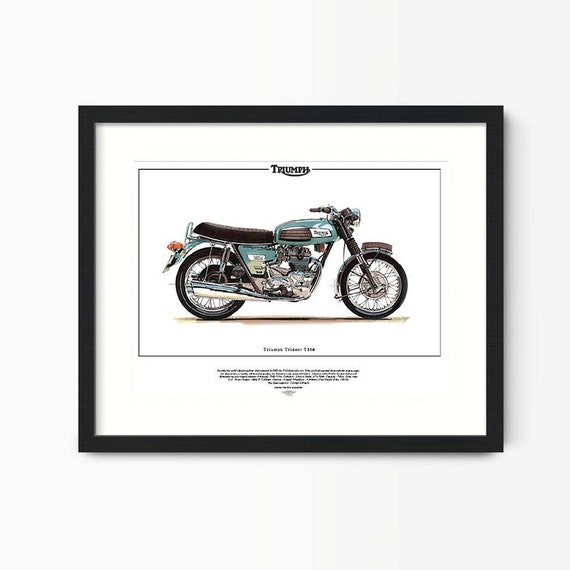 Italian made 1970/'s motorbike MV AGUSTA 750S AMERICA Superbike Fine Art Print