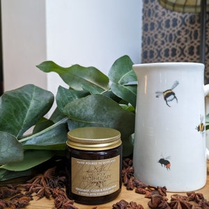 Bergamot, Clove & Eucalyptus - Small Amber Jar Candle