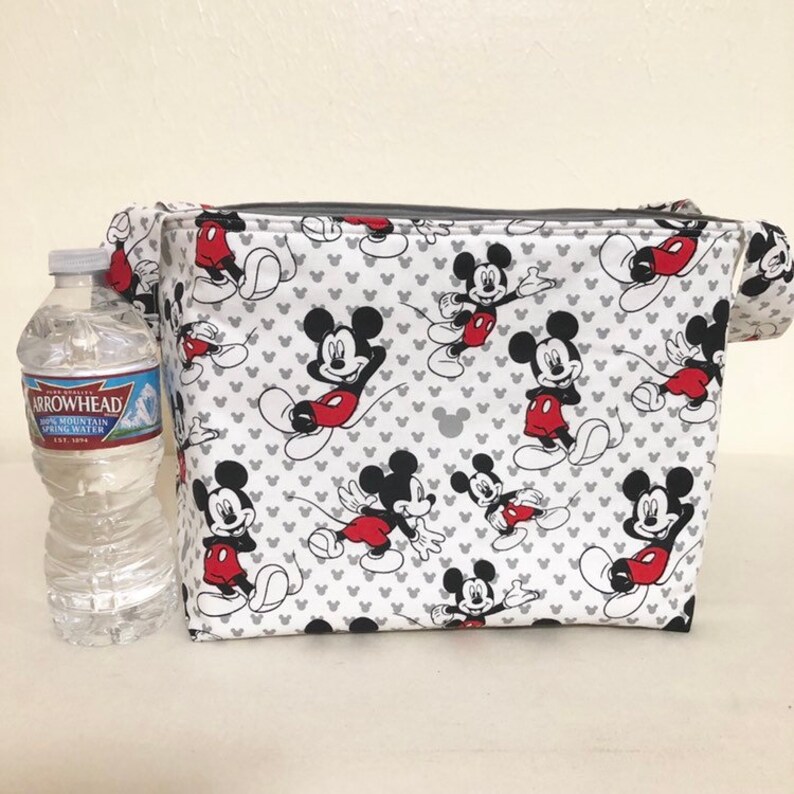 mickey mouse fabric toy box