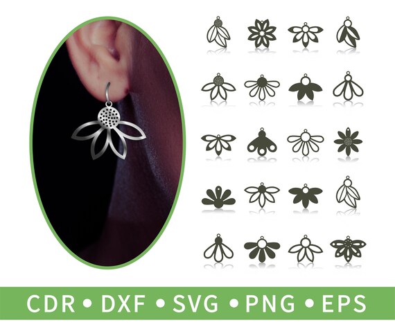 Free Free 257 Flower Earring Svg SVG PNG EPS DXF File