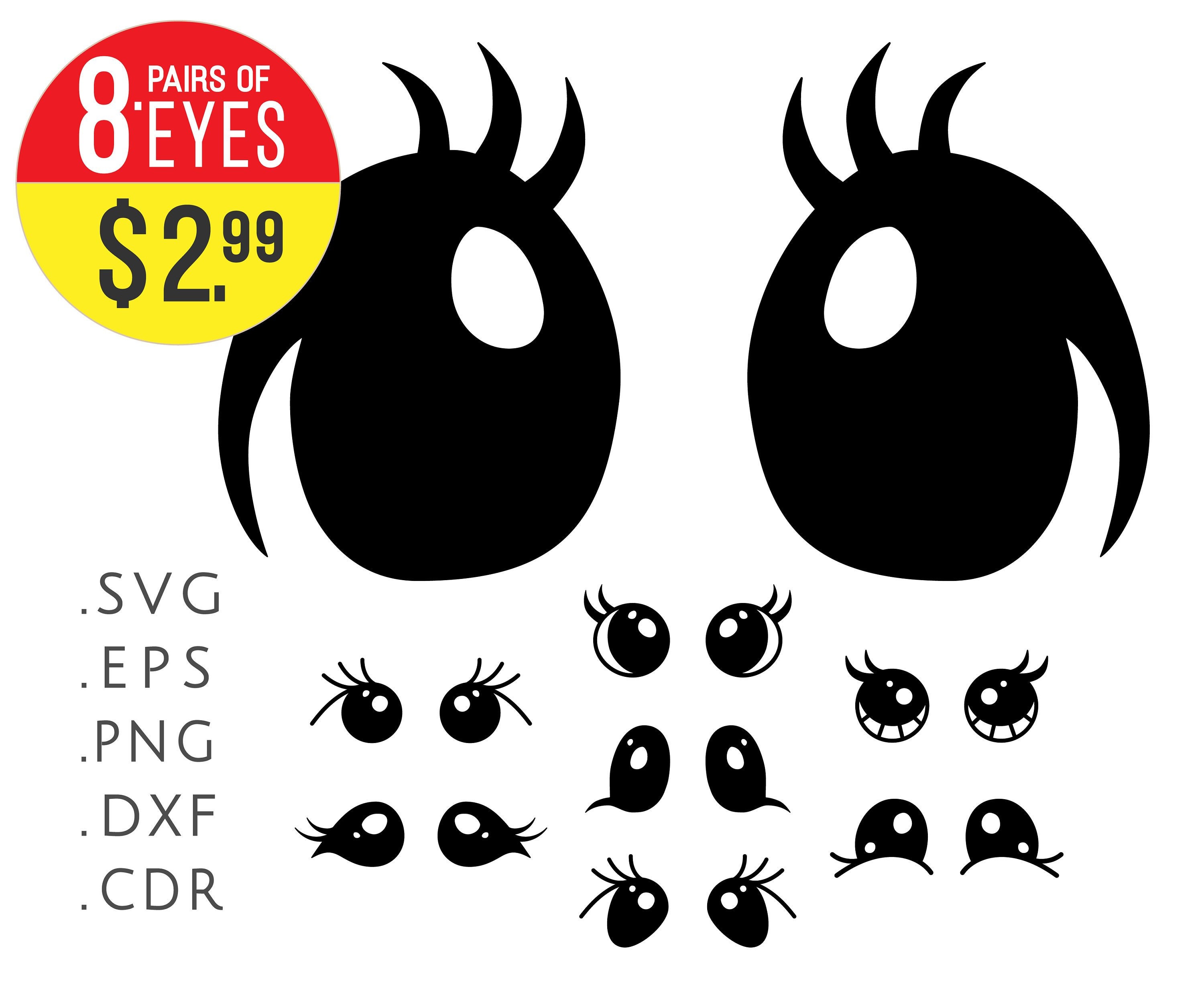 Download Clipart eye vector Eyelashes unicorn eyes svg Download eyes | Etsy