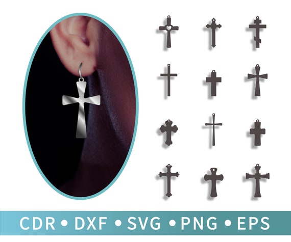 Download Get Free Svg 12 Cross Svg Wall Cross Mens Earrings Etsy