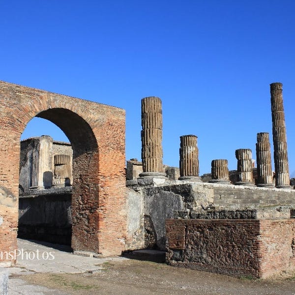 Italy photography. Pompeii ruins. Naples. Napoli. Landscape photography. Architecture. Europe. Digital download