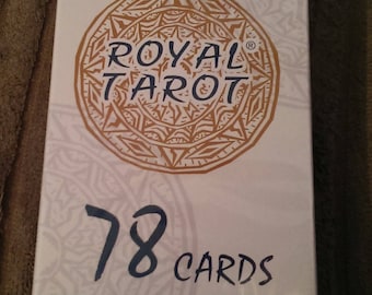 Royal Tarot Playing Cards - 78 Card Deck - new and sealed pack