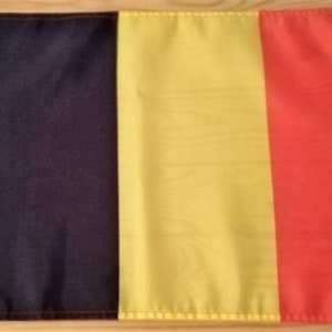 BELGIUM FLAG - 45cm x 30cm - 18&quot; x 12&quot;