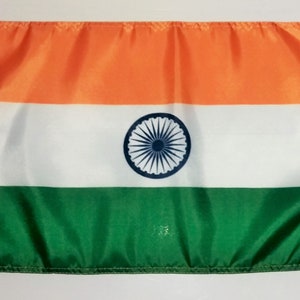 INDIA FLAG - 45cm x 30cm - 18&quot; x 12&quot; - Indian Flag