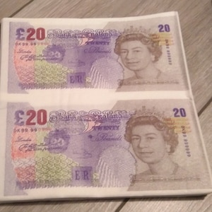 Neuheit Geld Servietten - 20er Packung - (20 Note)