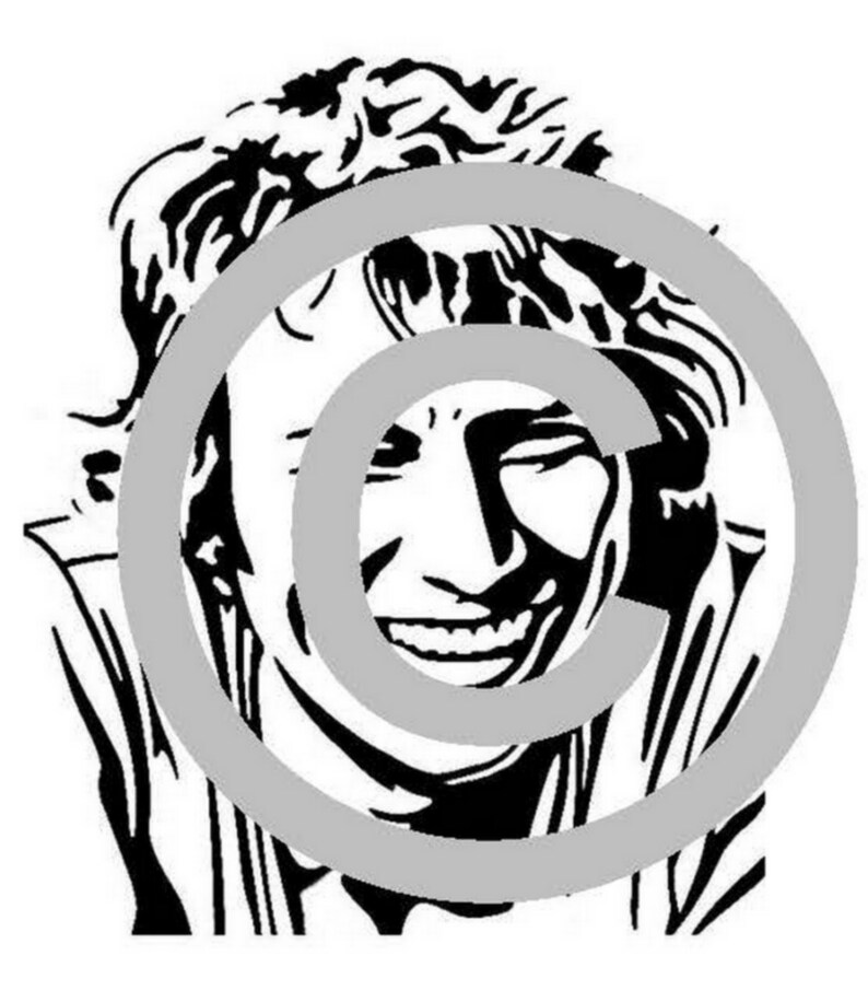 Johnny Hallyday Jeune Patron de livre pli\u00e9 d\u00e9coup\u00e9