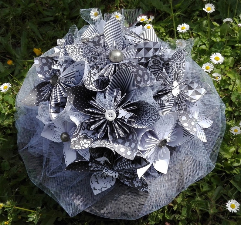 bridesmaid bouquets bride Set of 2 wedding