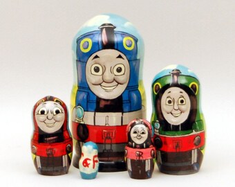 thomas the train nesting dolls